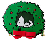 PEANUTS® Loungefly Snoopy and Light Up Wreath Crossbody Bag