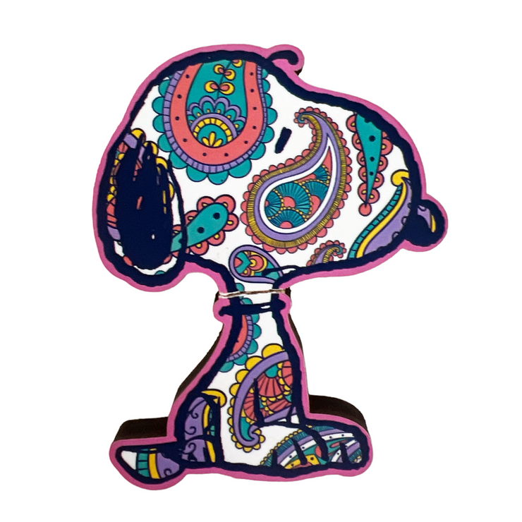Peanuts™ Paisley Snoopy Magnet